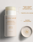 Unscented Natural Deodorant