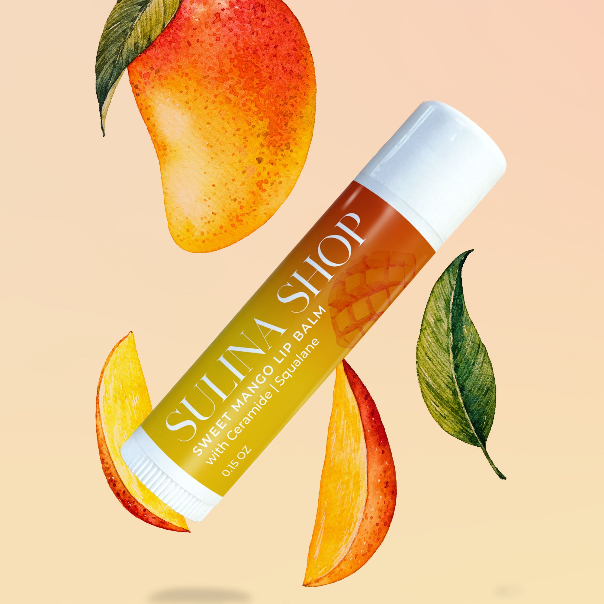 Mango Lip Balm with Ceramide