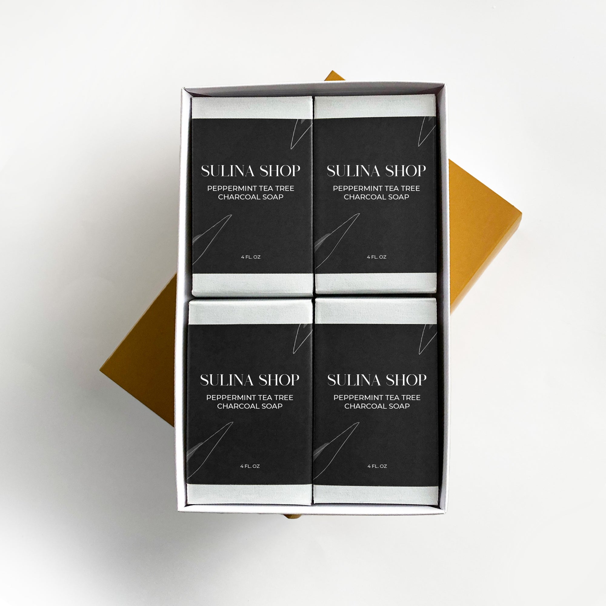 Peppermint-Tea-Tree-Charcoal-Bath-Soap-Set