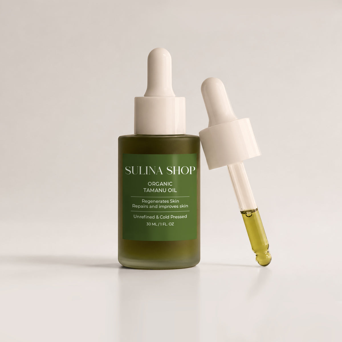 Organic Cold Pressed Tamanu Oil from Vanuatu - Sun-Dried
