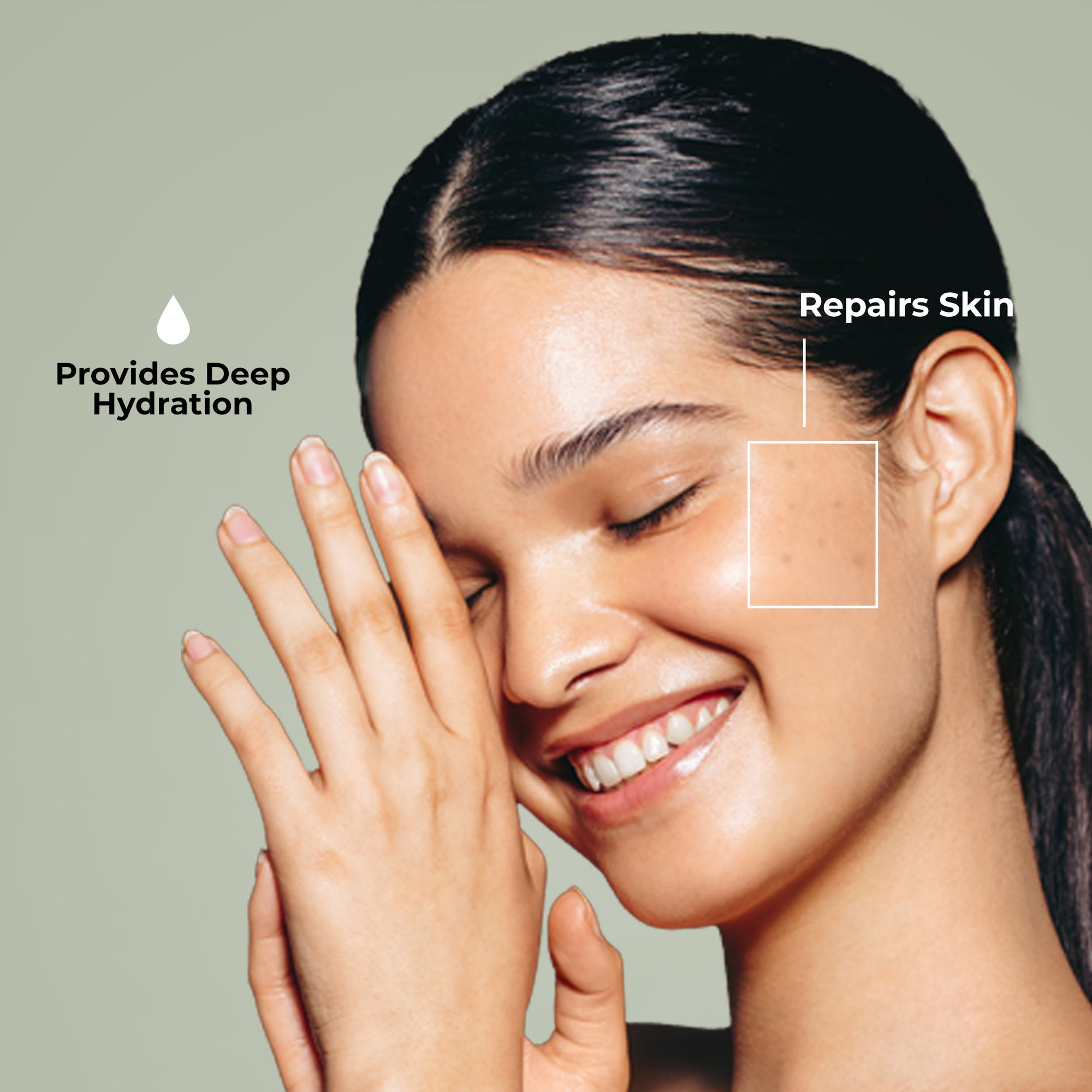 Tamanu oil provides deep hydration repairs skin