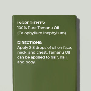 tamanu oil ingredient list