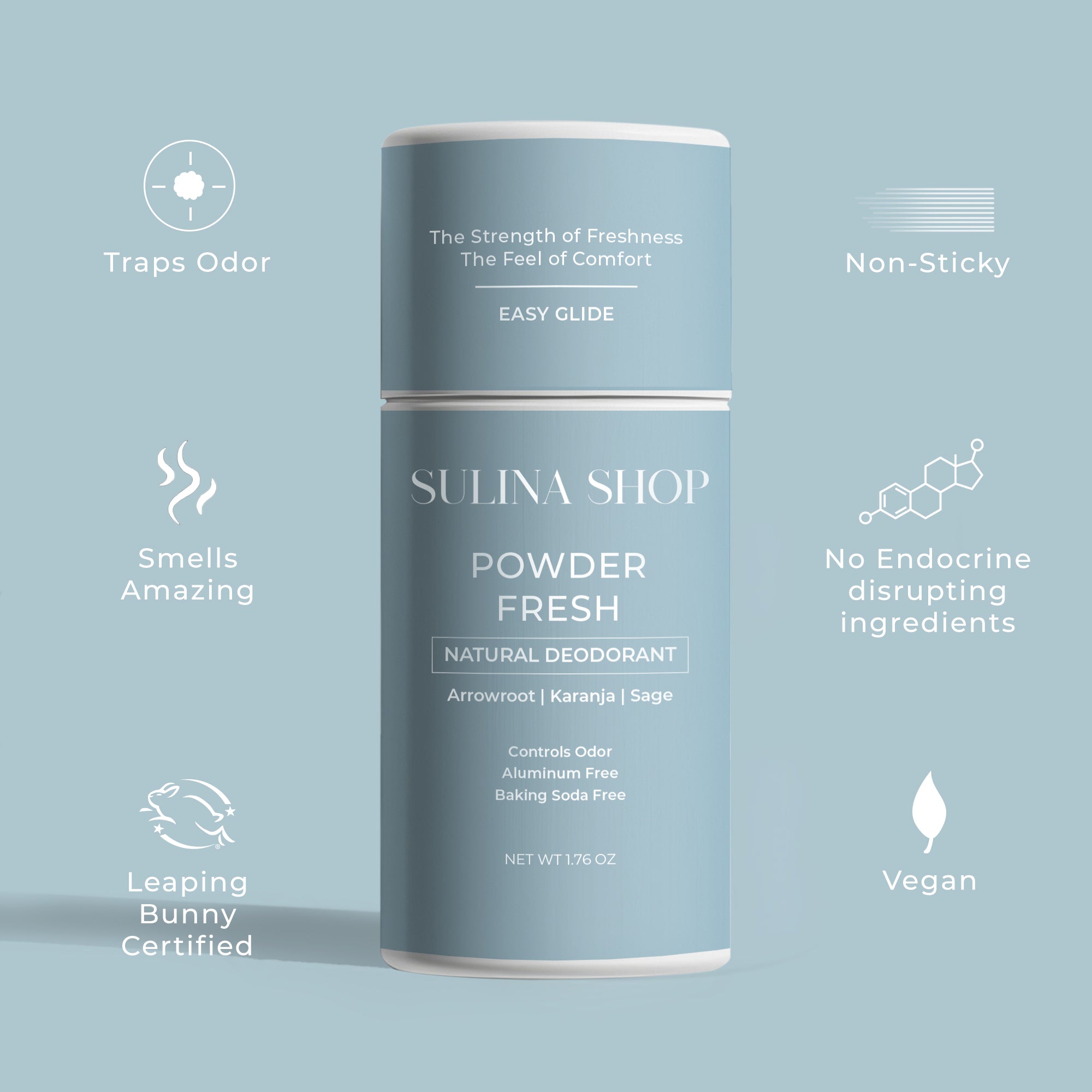 Powder Fresh Natural Deodorant