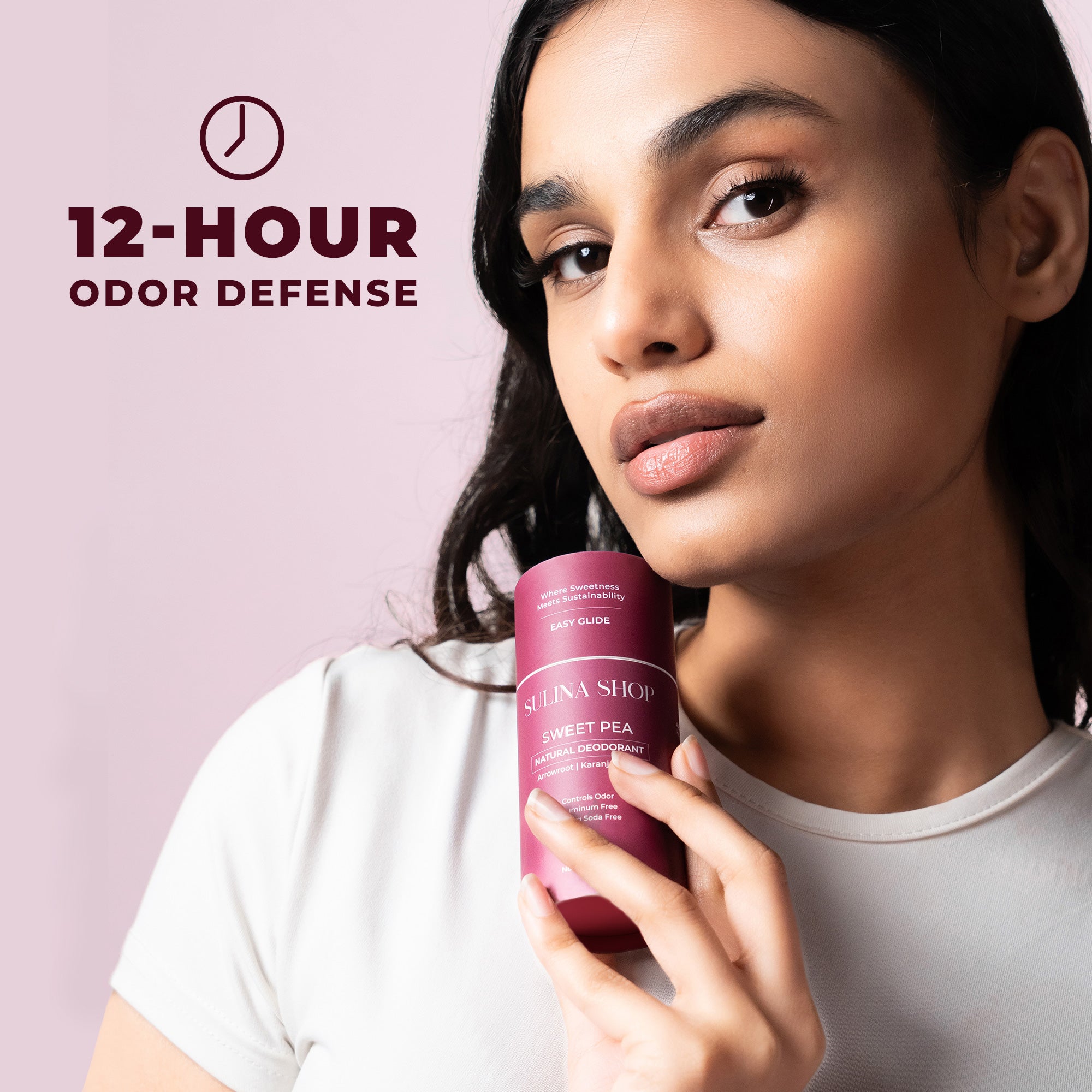 Sweet Pea Natural Deodorant | Sulina Shop | Aluminum Free, Baking Soda ...