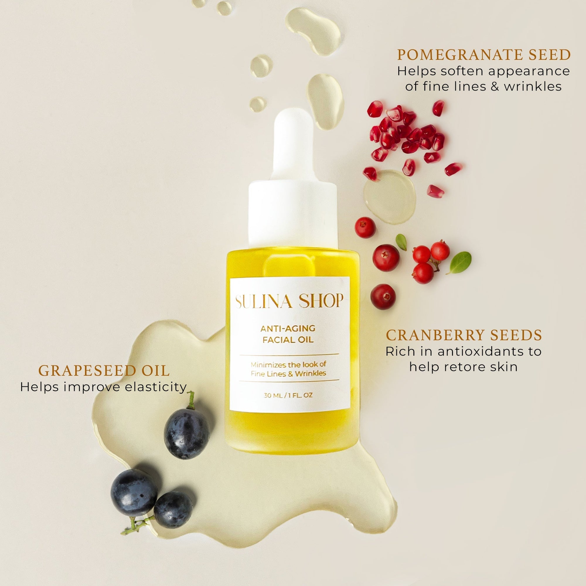 Anti-Aging Facial Oil Sulina Shop