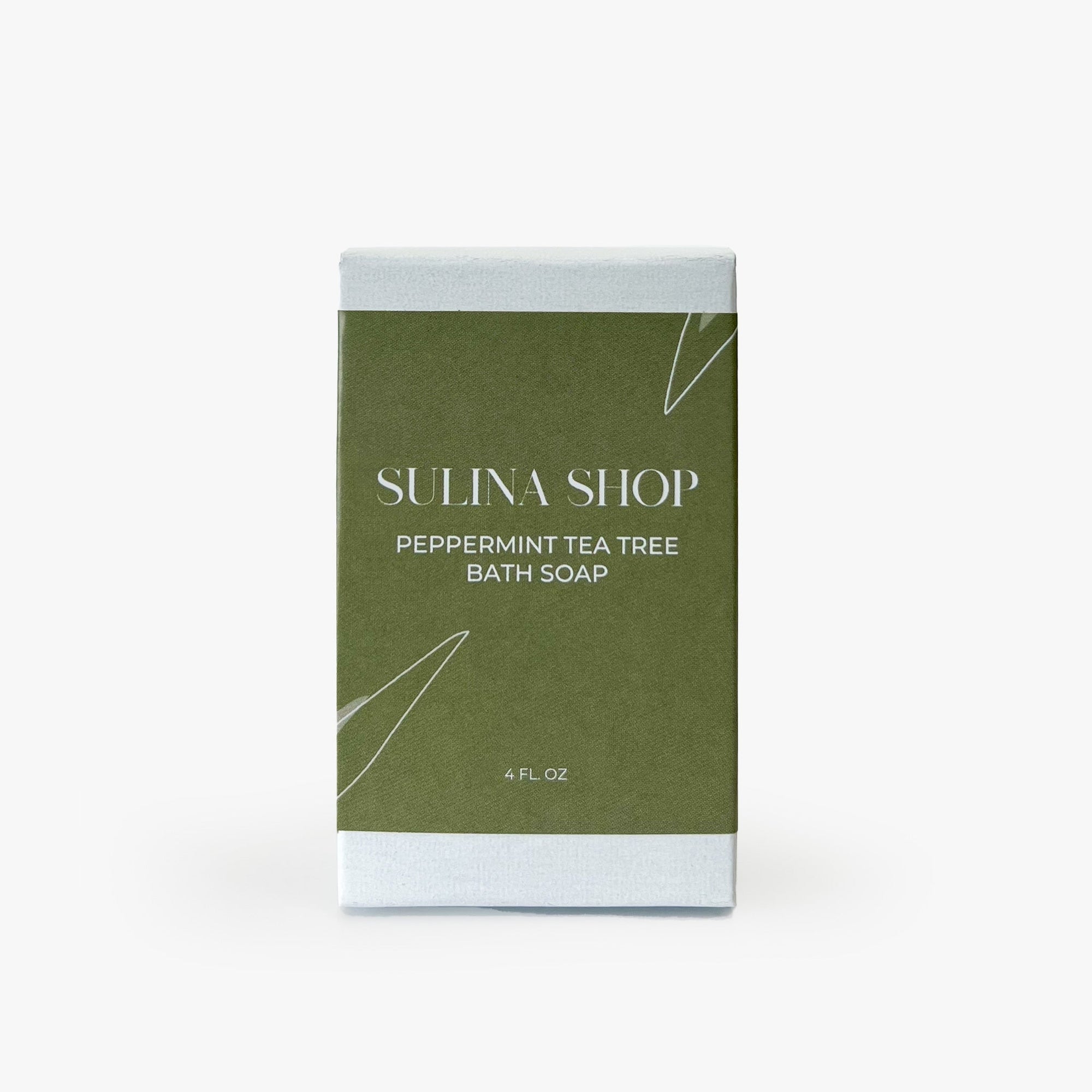 Peppermint Tea Tree Bath Soap Sulina Shop