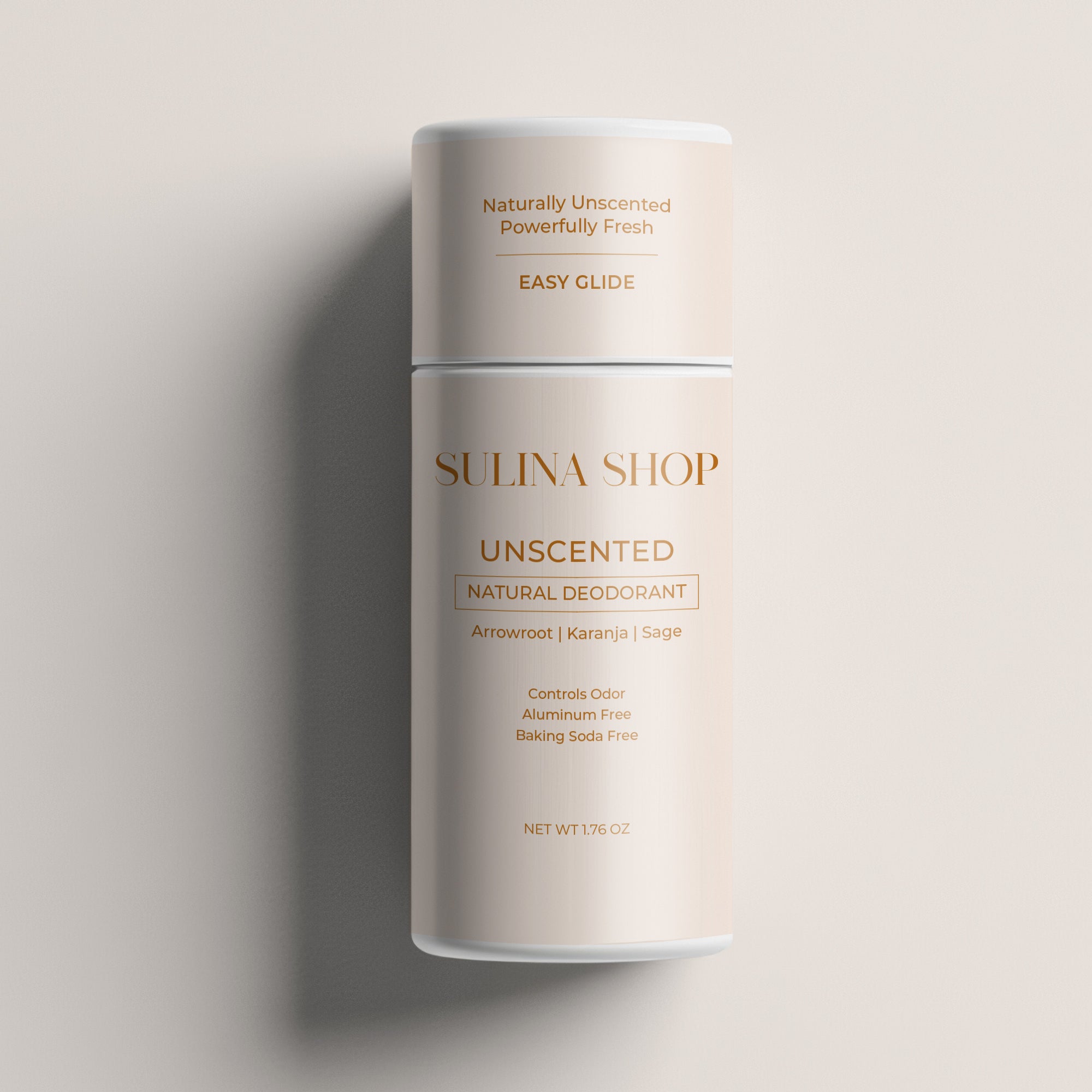 Unscented Natural Deodorant