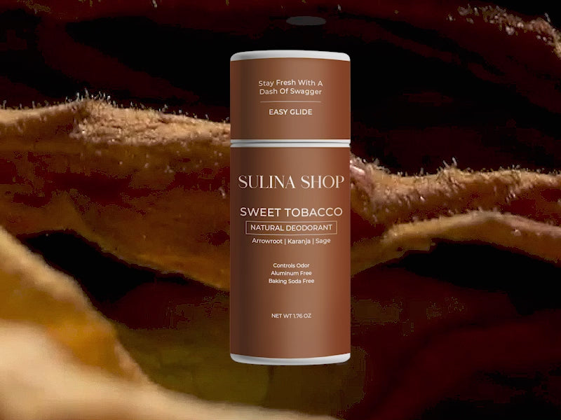 Sweet Tobacco Natural Deodorant Scent