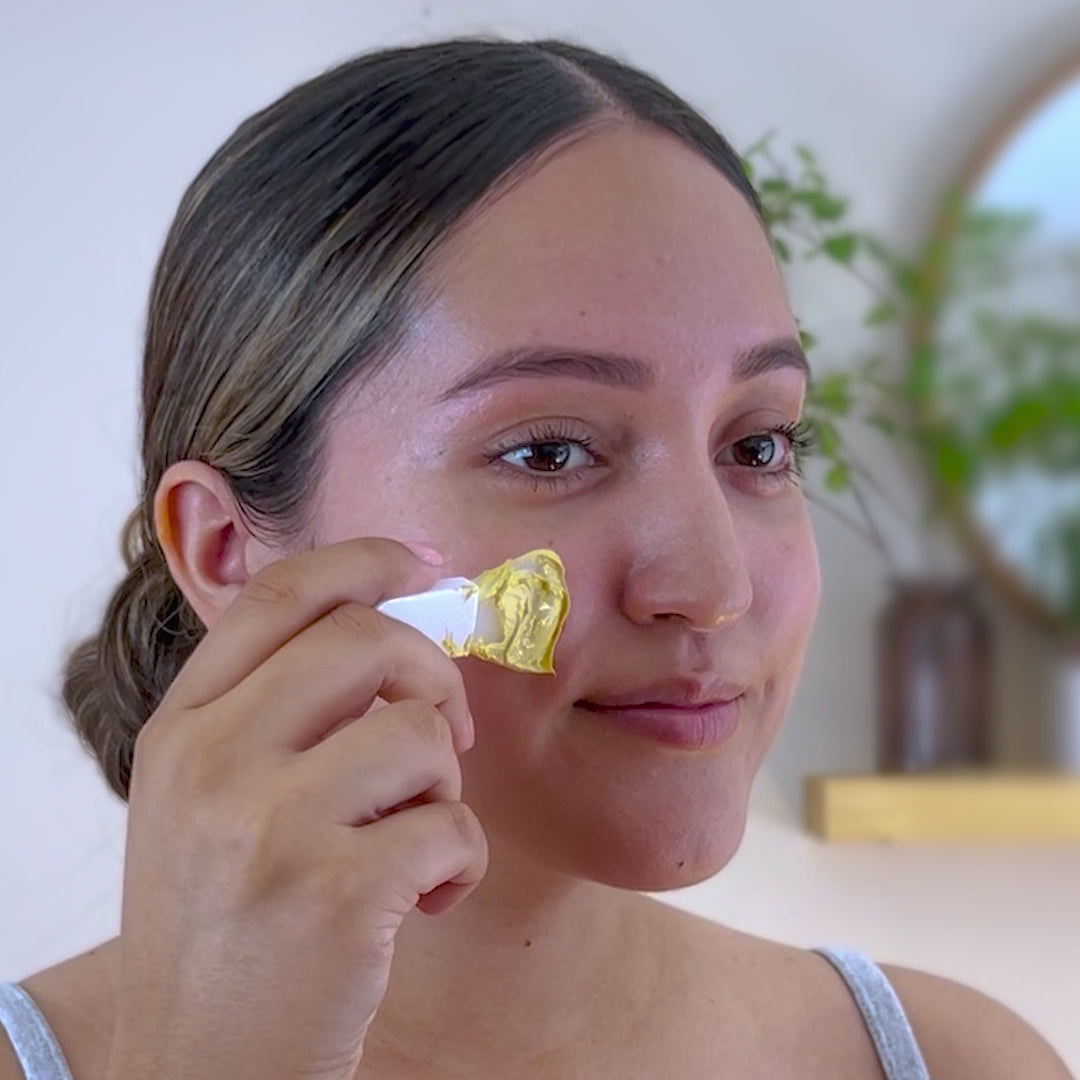 Turmeric Face Mask Video - how to use